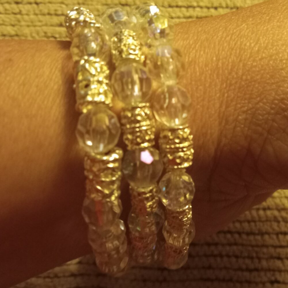 Crystal Beaded Bracelets
